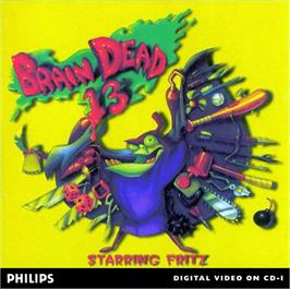 Box cover for Brain Dead 13 on the Philips CD-i.