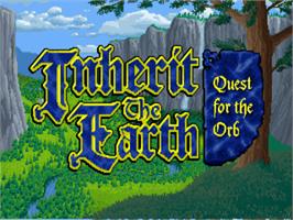 Title screen of Inherit the Earth: Quest for the Orb on the ScummVM.