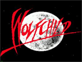 Title screen of Wolfchild on the Sega CD.