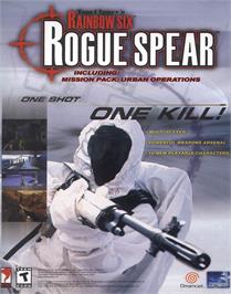 Advert for Tom Clancy's Rainbow Six: Rogue Spear on the Nintendo Game Boy Advance.