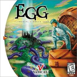 Box cover for EGG: Elemental Gimmick Gear on the Sega Dreamcast.
