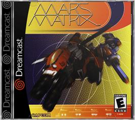 Box cover for Mars Matrix on the Sega Dreamcast.