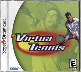 Box cover for Virtua Tennis on the Sega Dreamcast.