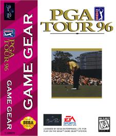 Box cover for PGA Tour Golf '96 on the Sega Game Gear.