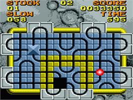 In game image of Junction on the Sega Game Gear.