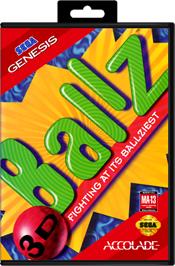 Box cover for Ballz 3D on the Sega Genesis.