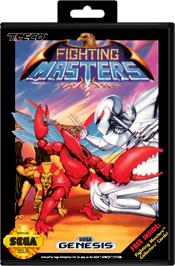 Box cover for Fighting Masters on the Sega Genesis.