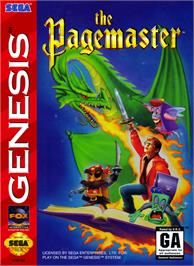 Box cover for Pagemaster, The on the Sega Genesis.
