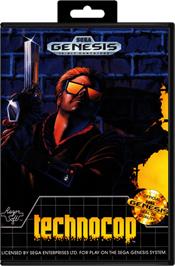 Box cover for Techno Cop on the Sega Genesis.