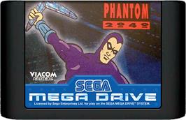 Cartridge artwork for Phantom 2040 on the Sega Genesis.