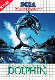 Box cover for Ecco the Dolphin on the Sega Master System.