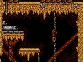 In game image of Indiana Jones and the Last Crusade: The Action Game on the Sega Master System.