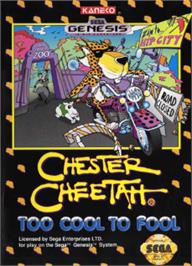 Box cover for Chester Cheetah: Too Cool to Fool on the Sega Nomad.