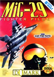 Box cover for Mig-29 Fighter Pilot on the Sega Nomad.