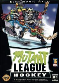 Box cover for Mutant League Hockey on the Sega Nomad.