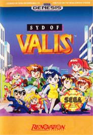 Box cover for Syd of Valis on the Sega Nomad.