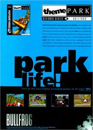 Advert for Theme Park on the Sega CD.