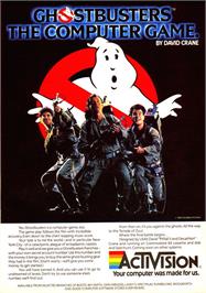 Advert for Ghostbusters on the MSX.