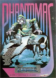 Advert for Phantomas on the Sinclair ZX Spectrum.