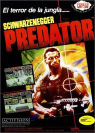 Advert for Predator on the Sinclair ZX Spectrum.