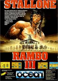 Advert for Rambo III on the Commodore 64.