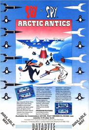 Advert for Spy vs. Spy III: Arctic Antics on the Apple II.