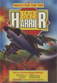 Advert for Strike Force Harrier on the Sinclair ZX Spectrum.
