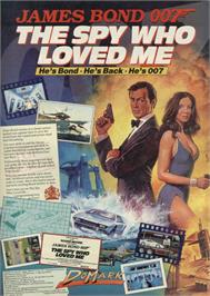 Advert for The Spy Who Loved Me on the Sinclair ZX Spectrum.