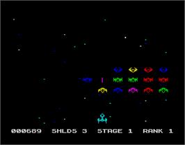 In game image of H.A.T.E. on the Sinclair ZX Spectrum.