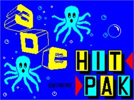 Title screen of 3DC on the Sinclair ZX Spectrum.