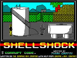 Title screen of Sherlock on the Sinclair ZX Spectrum.