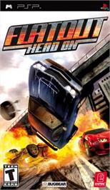 Box cover for FlatOut: Head On on the Sony PSP.