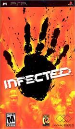 Box cover for Infected on the Sony PSP.