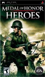 Box cover for Medal of Honor: Heroes on the Sony PSP.