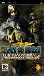 Box cover for SOCOM: U.S. Navy SEALs - Tactical Strike on the Sony PSP.