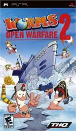Box cover for Worms: Open Warfare 2 on the Sony PSP.