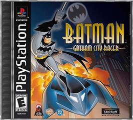 Box cover for Batman: Gotham City Racer on the Sony Playstation.