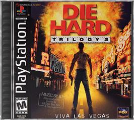 Box cover for Die Hard Trilogy 2: Viva Las Vegas on the Sony Playstation.