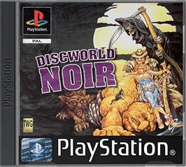 Box cover for Discworld Noir on the Sony Playstation.