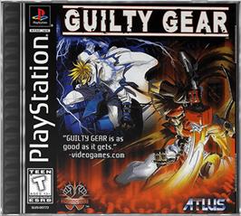 Box cover for Guilty Gear on the Sony Playstation.