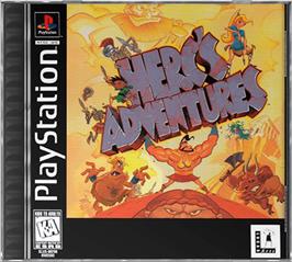 Box cover for Herc's Adventures on the Sony Playstation.