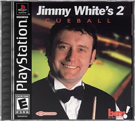 Box cover for Jimmy White's 2: Cueball on the Sony Playstation.