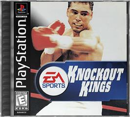 Box cover for Knockout Kings on the Sony Playstation.