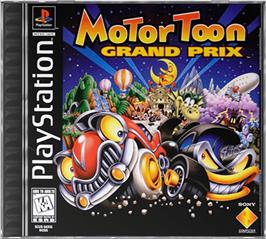 Box cover for Motor Toon Grand Prix on the Sony Playstation.