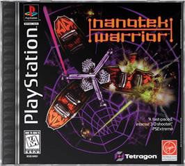 Box cover for NanoTek Warrior on the Sony Playstation.