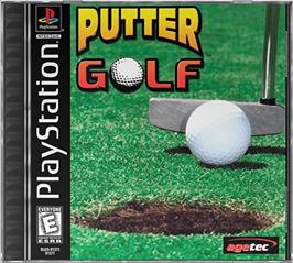 Box cover for Putter Golf on the Sony Playstation.