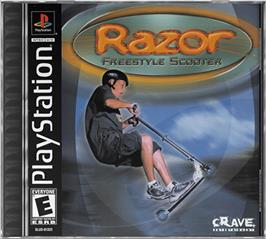Box cover for Razor Freestyle Scooter on the Sony Playstation.