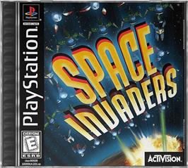 Box cover for Space Invaders on the Sony Playstation.