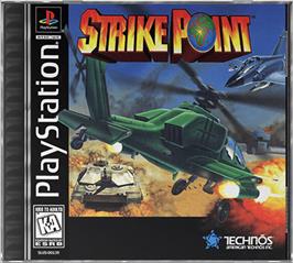Box cover for Strike Point on the Sony Playstation.