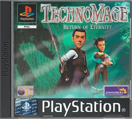 Box cover for TechnoMage: Return of Eternity on the Sony Playstation.